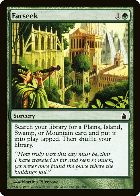 Farseek (RAV 163) [Ravnica: City of Guilds]