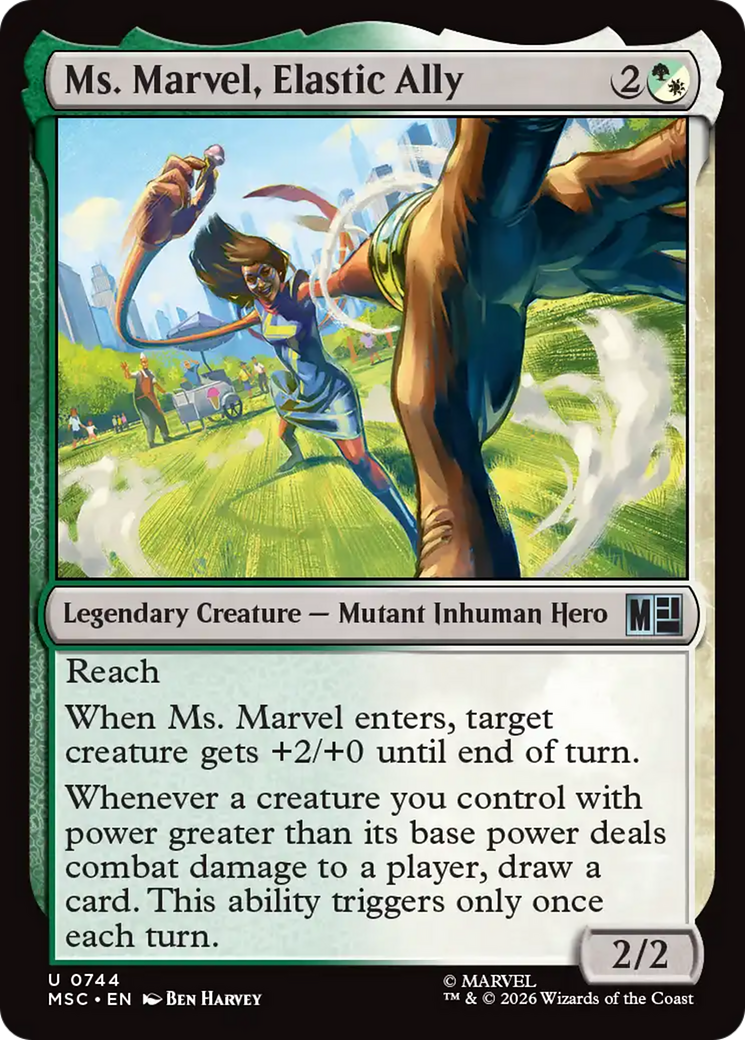 Ms. Marvel, Elastic Ally [Marvel Super Heroes]