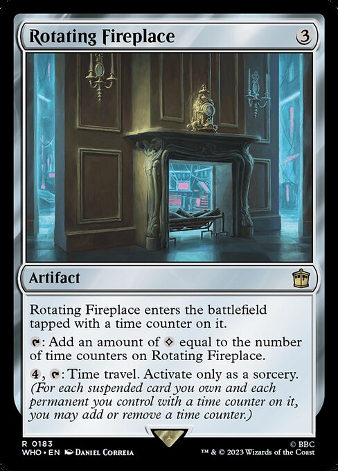 Rotating Fireplace (WHO 183) [Doctor Who]
