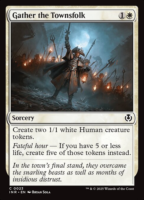 Gather the Townsfolk (INR 23) [Innistrad Remastered]