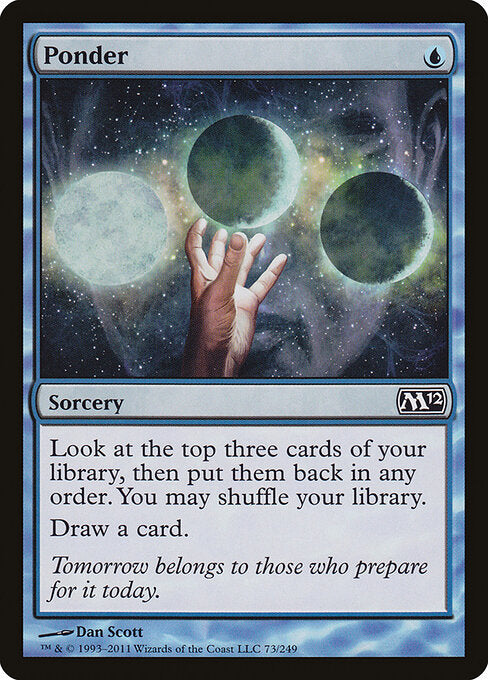 Ponder (M12 73) [Magic 2012]