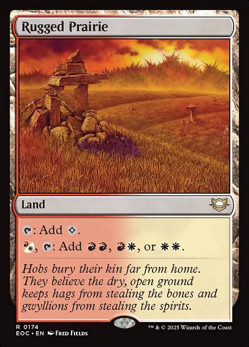 Rugged Prairie (EOC 174) [Edge of Eternities Commander]