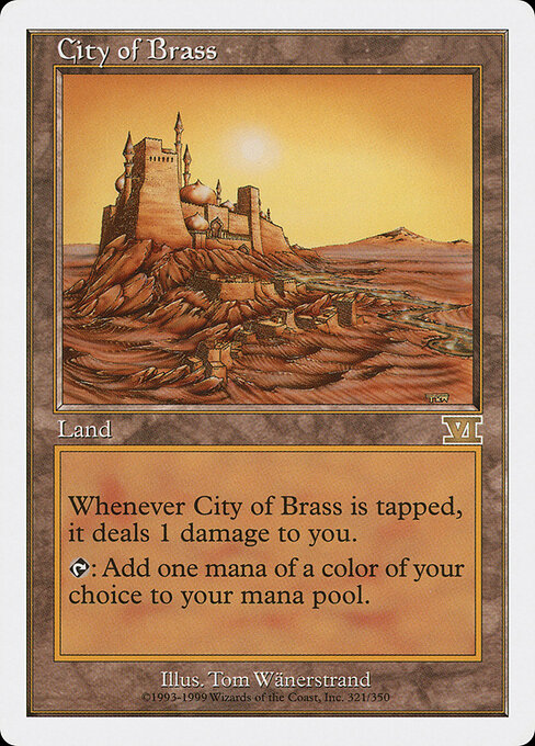 City of Brass (6ED 321) [Classic Sixth Edition]