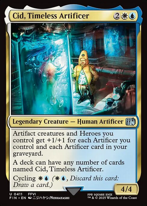 Cid, Timeless Artificer (FIN 411) [Final Fantasy]
