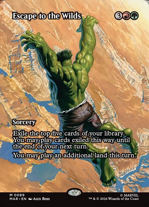 Escape to the Wilds (MAR 89) [Marvel Universe]