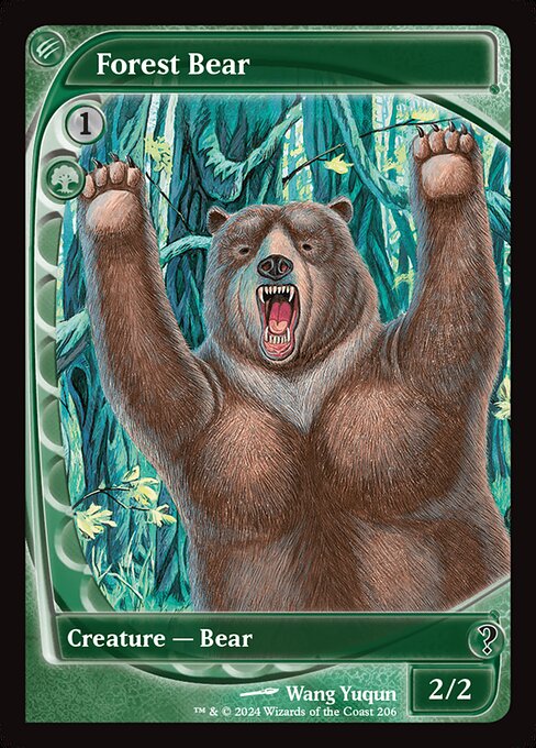 Forest Bear (MB2 206) [Mystery Booster 2]