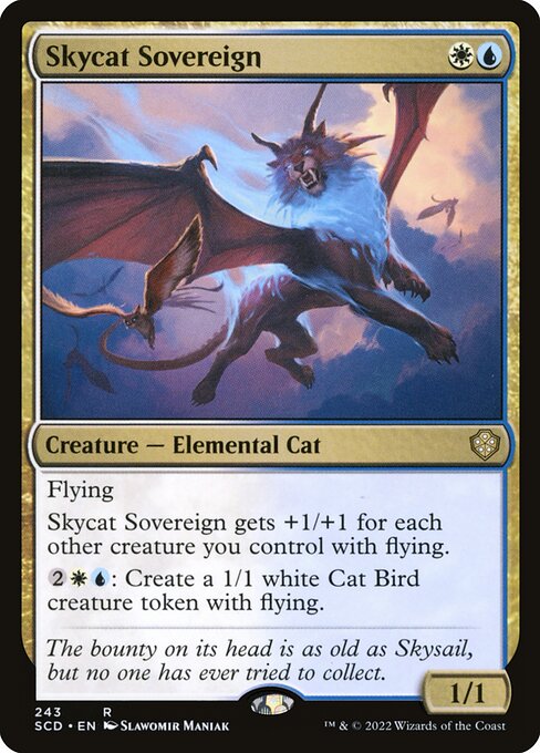 Skycat Sovereign (SCD 243) [Starter Commander Decks]