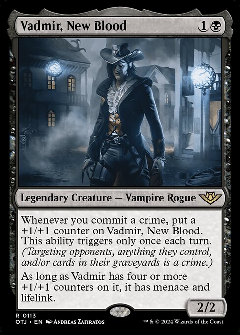 Vadmir, New Blood (OTJ 113) [Outlaws of Thunder Junction]