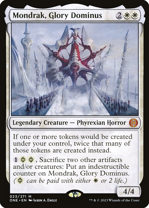 Mondrak, Glory Dominus (ONE 23) [Phyrexia: All Will Be One]