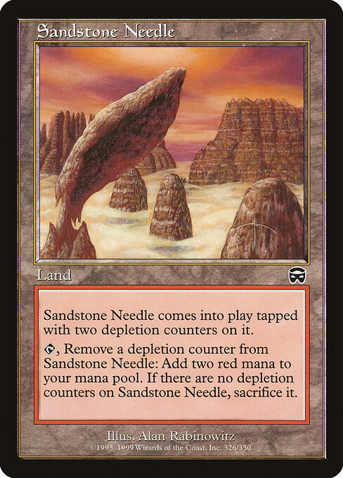 Sandstone Needle (MMQ 326) [Mercadian Masques]
