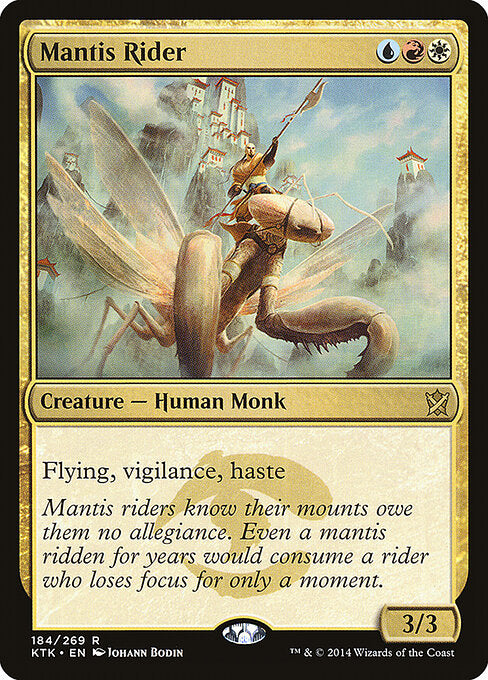 Mantis Rider (KTK 184) [Khans of Tarkir]