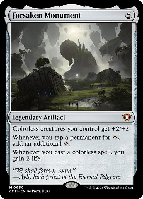 Forsaken Monument (CMM 950) [Commander Masters]