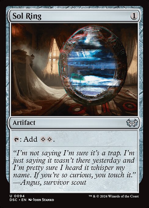 Sol Ring (DSC 94) [Duskmourn: House of Horror Commander]