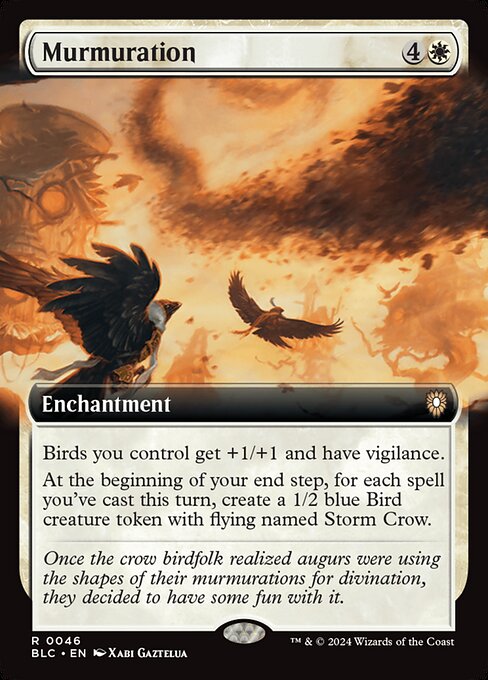 Murmuration (BLC 46) [Bloomburrow Commander]