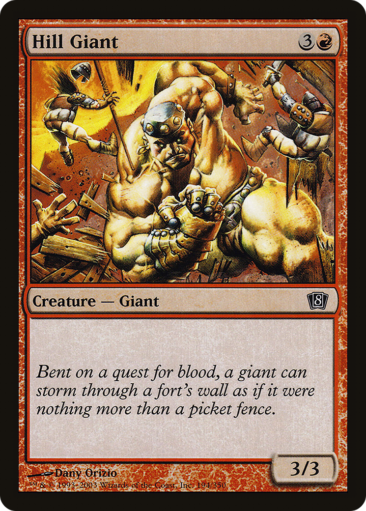 Hill Giant [Eighth Edition]