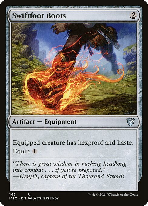 Swiftfoot Boots (MIC 163) [Midnight Hunt Commander]