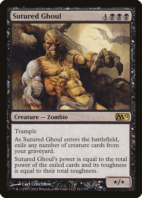 Sutured Ghoul (M12 112) [Magic 2012]