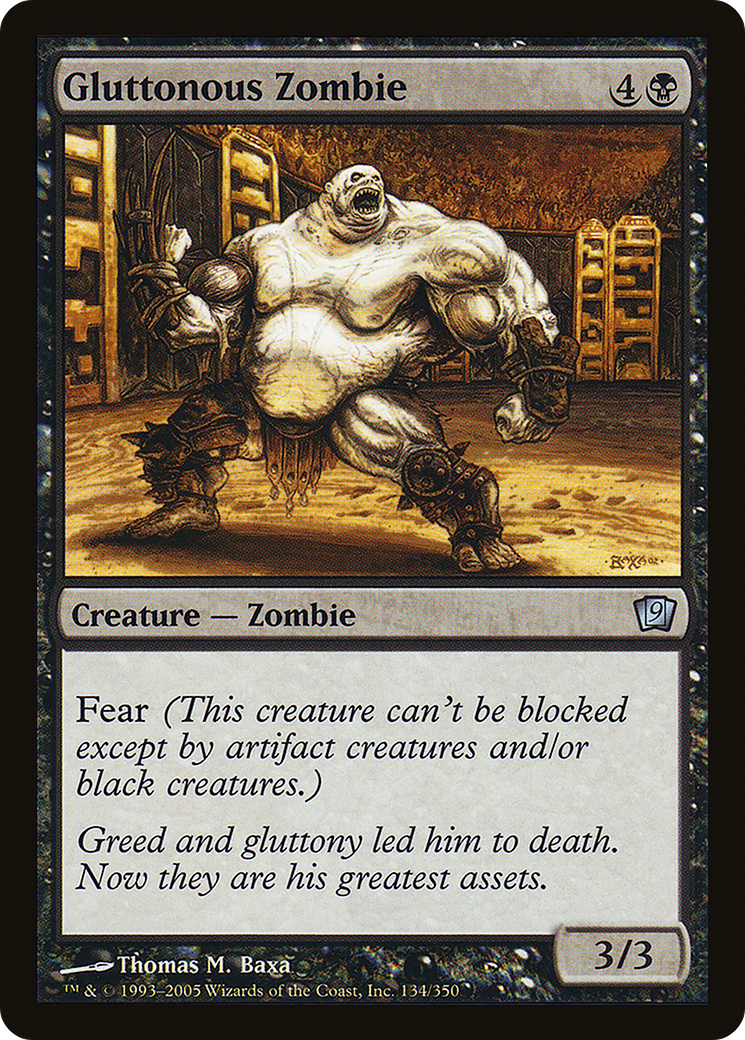 Gluttonous Zombie [Ninth Edition]
