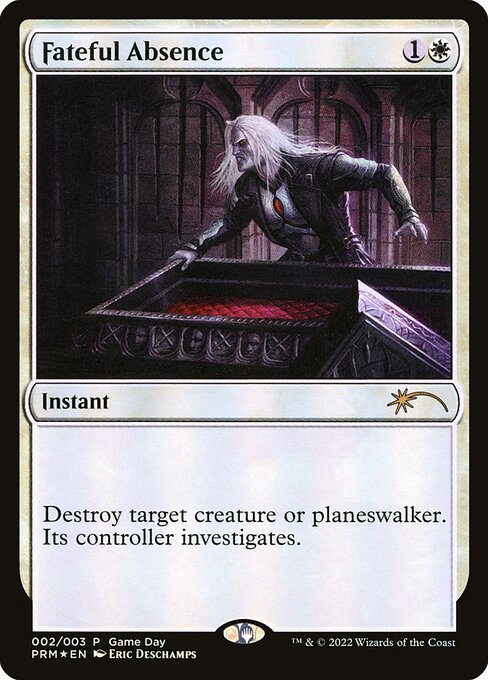 Fateful Absence (PW22 2) [Wizards Play Network 2022]