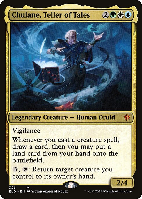 Chulane, Teller of Tales (ELD 326) [Throne of Eldraine]