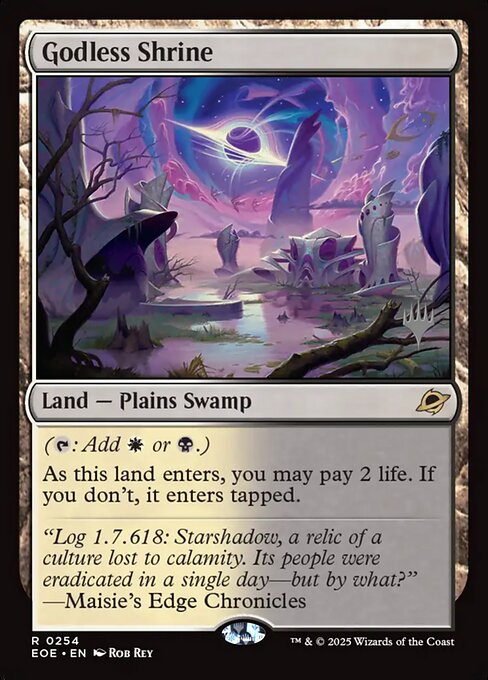 Godless Shrine (PEOE 254p) [Edge of Eternities Promos]