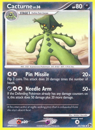 Cacturne (GE 34/106) [Great Encounters]