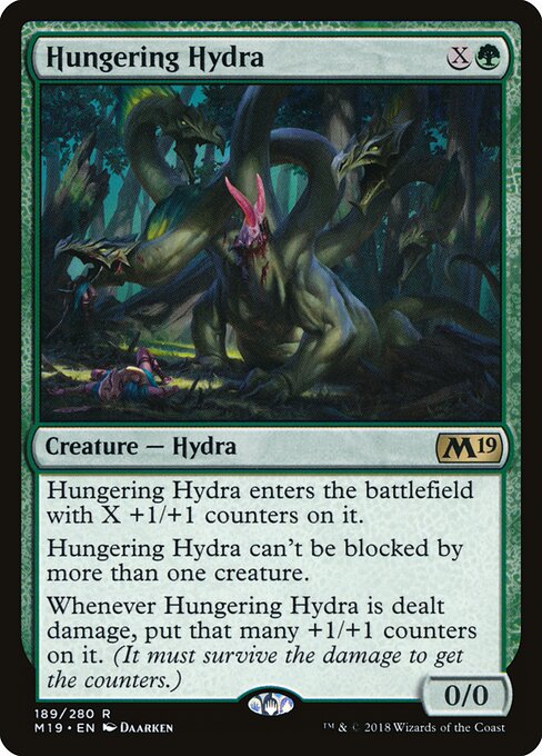 Hungering Hydra (M19 189) [Core Set 2019]