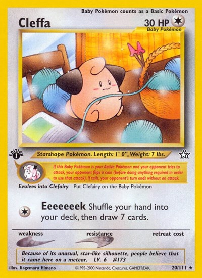 Cleffa (N1 020/111) [Neo Genesis]