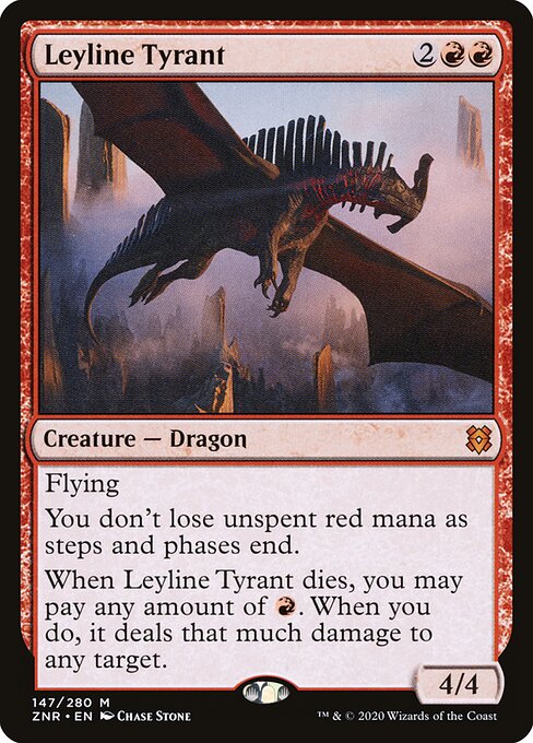 Leyline Tyrant (ZNR 147) [Zendikar Rising]