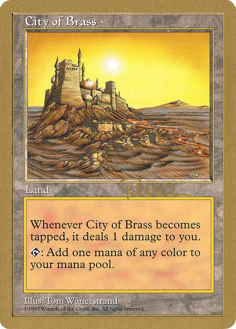 City of Brass (WC97 pm413) [World Championship Decks 1997]