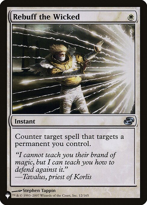 Rebuff the Wicked (PLST PLC-12) [The List]