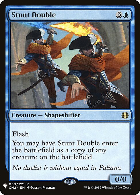 Stunt Double (PLST CN2-38) [The List]