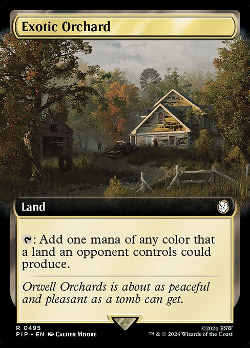 Exotic Orchard (Extended Art) (PIP 495) [Fallout]