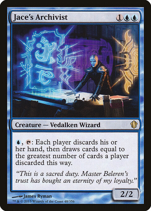 Jace's Archivist (C13 48) [Commander 2013]