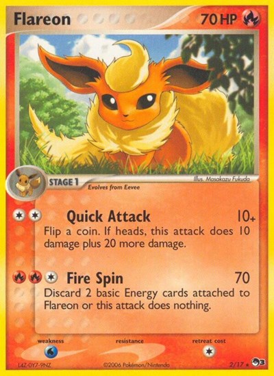 Flareon (POP 002/017) [POP Series 3]