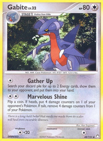 Gabite (MT 48/123) [Mysterious Treasures]