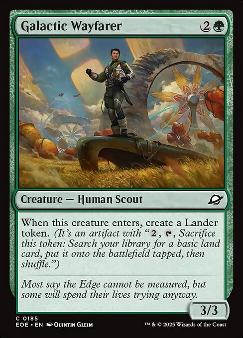 Galactic Wayfarer (EOE 185) [Edge of Eternities]
