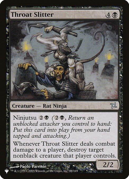 Throat Slitter (PLST BOK-88) [The List]