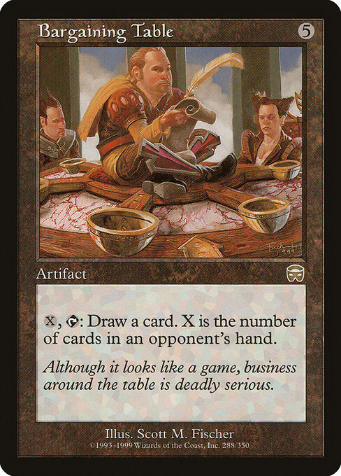 Bargaining Table (MMQ 288) [Mercadian Masques]