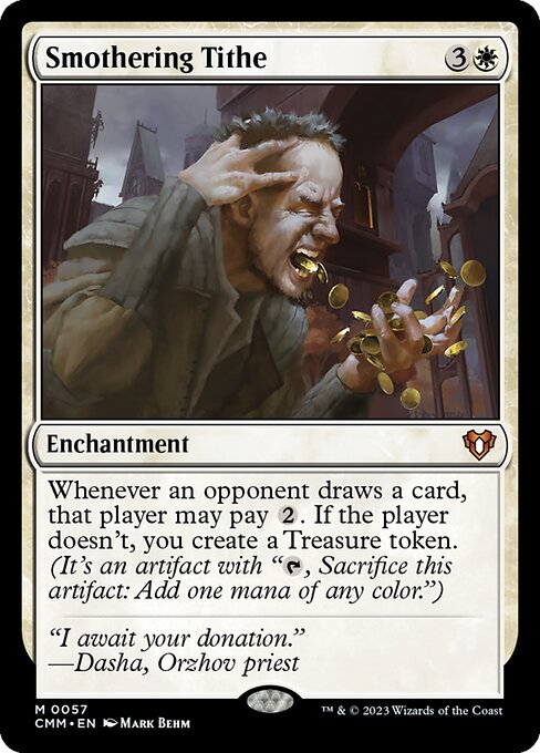 Smothering Tithe (CMM 57) [Commander Masters]