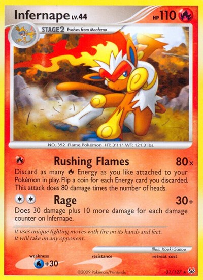 Infernape (PL 31/127) [Platinum]