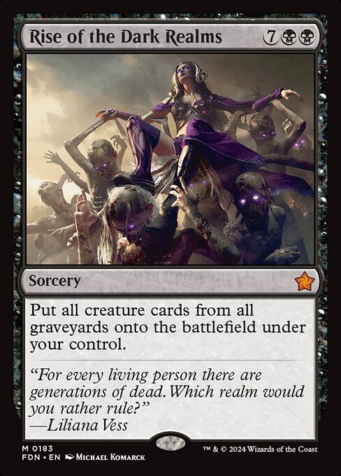 Rise of the Dark Realms (FDN 183) [Foundations]