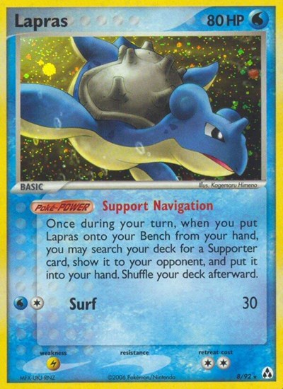 Lapras (LM 8/92) [Legend Maker]