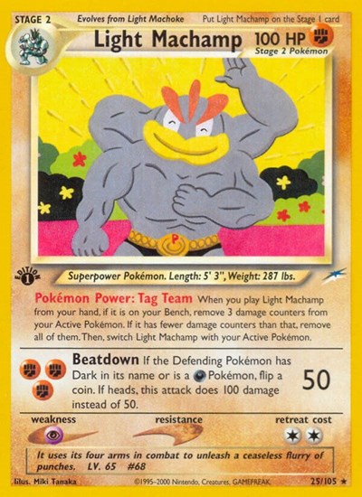 Light Machamp (N4 025/105) [Neo Destiny]