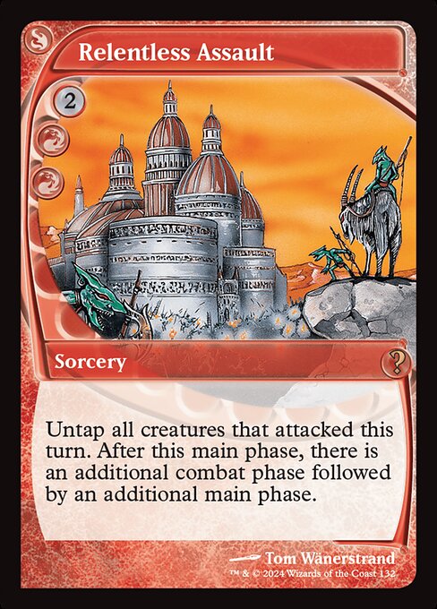 Relentless Assault (MB2 132) [Mystery Booster 2]