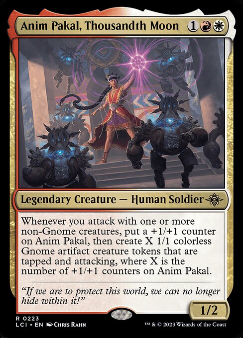 Anim Pakal, Thousandth Moon (LCI 223) [The Lost Caverns of Ixalan]