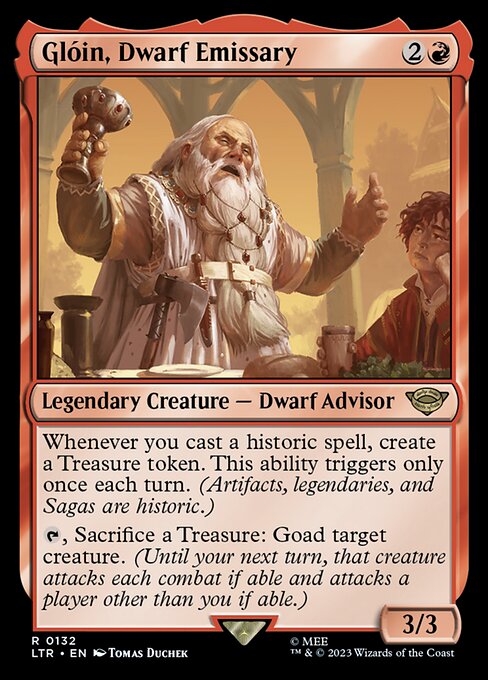 Glóin, Dwarf Emissary (LTR 132) [The Lord of the Rings: Tales of Middle-earth]