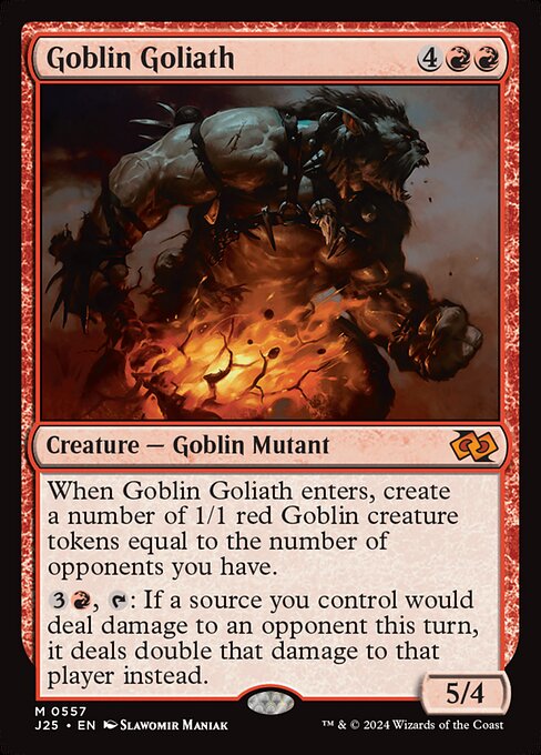 Goblin Goliath (J25 557) [Foundations Jumpstart]