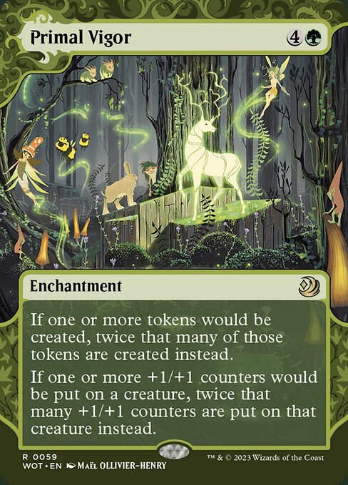 Primal Vigor (WOT 59) [Wilds of Eldraine: Enchanting Tales]