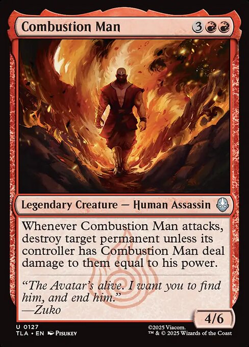 Combustion Man (TLA 127) [Avatar: The Last Airbender]